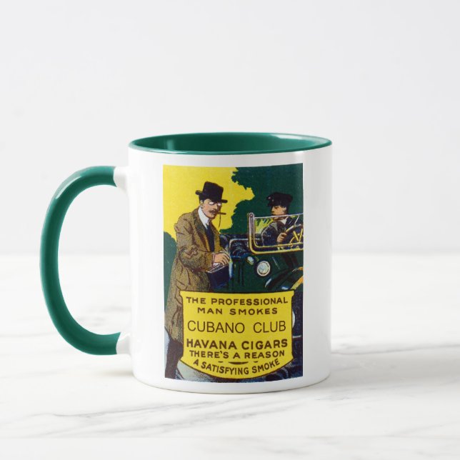 Caneca Vintage Cubano Club Cigars (Esquerda)