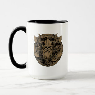 Caneca Vintage da Herança Viking