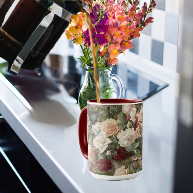 Caneca Vintage E. Hariel Rosa (Criador carregado)