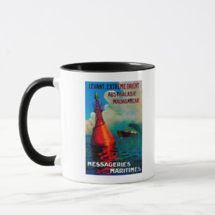 Caneca Vintage extremo PosterEurope de Levant Oriente