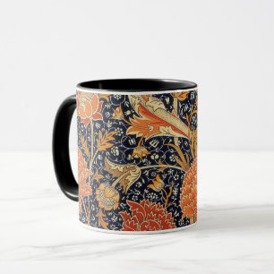 Caneca Vintage Floral Pattern, William Morris