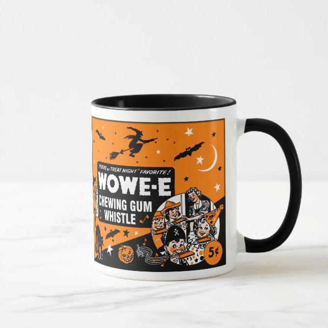 Caneca Vintage Halloween Chiclete Whistle (Direita)