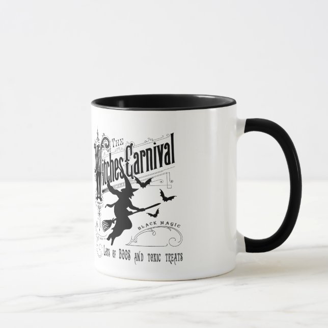Caneca Vintage Halloween Witch (Direita)