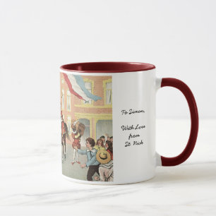 Caneca Vintage holandês São Nicolau do St. Nick de