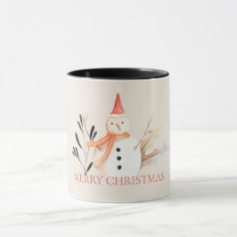 Caneca Vintage Holiday Snowman Natal