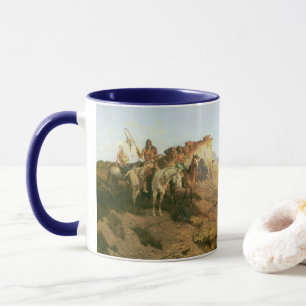 Caneca Vintage Indians, Prowlers of the Prairie, Seltzer,