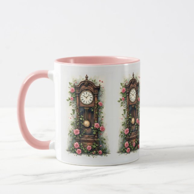 Caneca Vintage Ivy Rose Grandfather Clock (Esquerda)