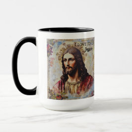 Caneca Vintage Jesus Christian Personagem