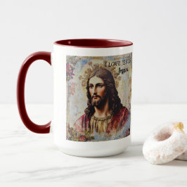 Caneca Vintage Jesus Christian Personagem