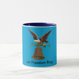 Caneca Vintage Let Freedom Ring