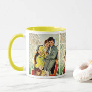 Caneca Vintage Love and Romance, Roller Porta copos Ride