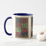 Caneca Vintage Menorah, Festival das Luzes Feliz Hanukkah<br><div class="desc">Ilustração Vintage da Judaica religiosa apresentando uma antiga Menorah com velas. Feliz Hanukkah Chanukah,  Chanukkah ou Chanuka! O Festival das Luzes e o Banquete da Dedicação,  é um feriado judeu de oito dias.</div>