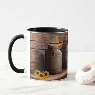 Caneca Vintage Milk Cans