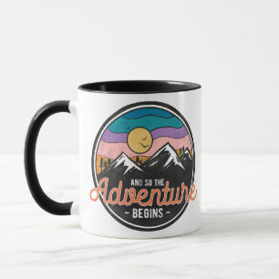 Caneca Vintage Mountain Adventure