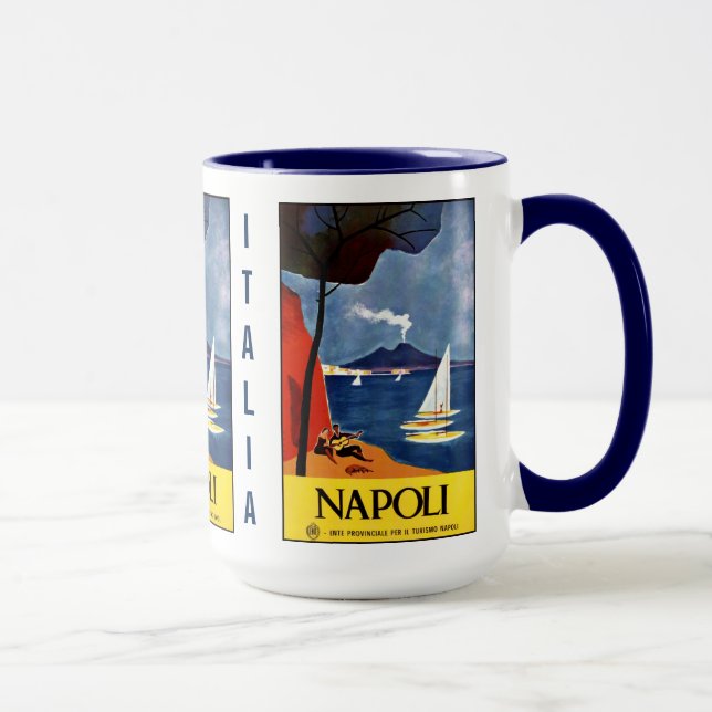 Caneca Vintage Napoli (Nápoles) (Direita)