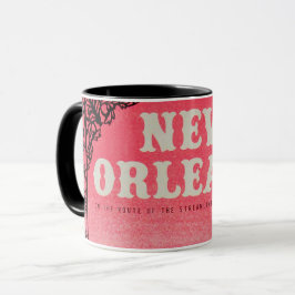 Caneca Vintage Nova Orleans Mug