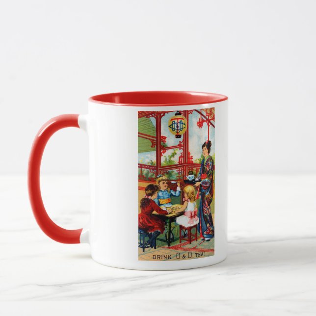 Caneca Vintage O&O Tea (Esquerda)