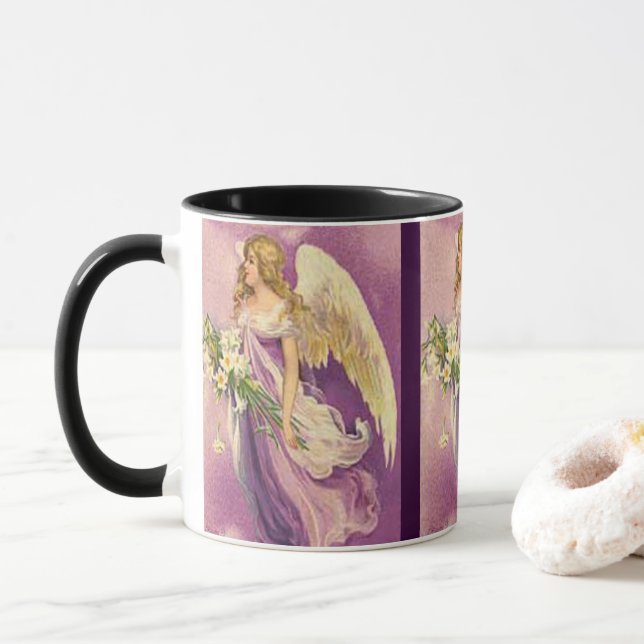 Caneca Vintage Páscoa Angel Mug (Com Donut)