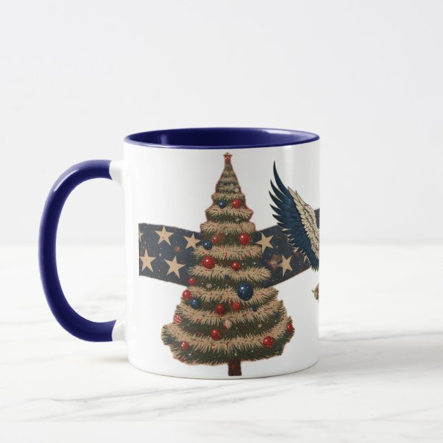Caneca Vintage Patriotic Mug (Esquerda)