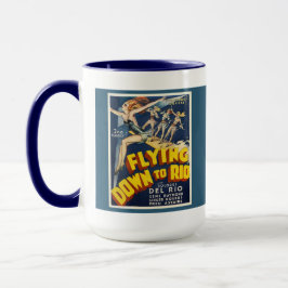 Caneca Vintage Poster de Filme no Rio de Janeiro
