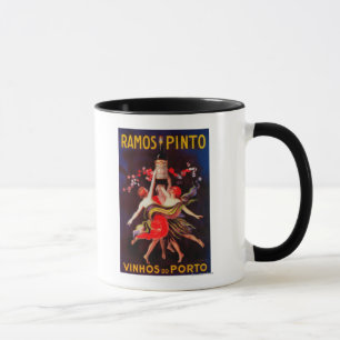 Caneca Vintage PosterEurope do Pinto de Ramos