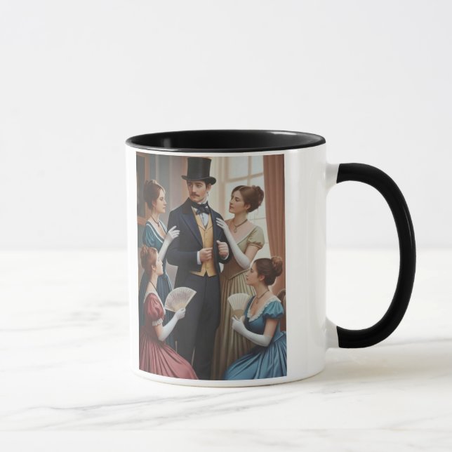 Caneca Vintage regency party (Direita)
