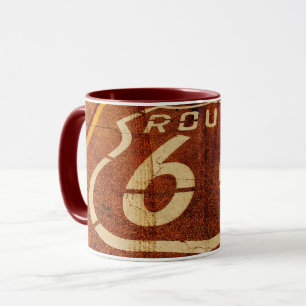 Caneca Vintage Rota 66 Mug