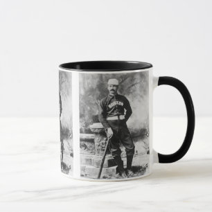 Caneca Vintage Sports Photo, jogador de beisebol em Bosto