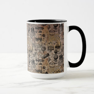 Caneca Vintage Steampunk