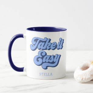 Caneca Vintage Take It Easy retro style Mug