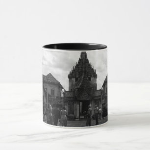 Caneca Vintage Thailand Bangkok Wat Phra Kaew turistas Po