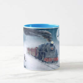 Caneca Vintage Train Mug