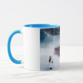 Caneca Vintage Train Mug