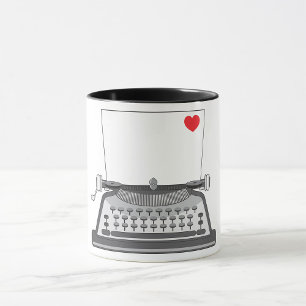 Caneca Vintage Typewrite Mug