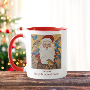 Caneca Vintage Vovó Natal