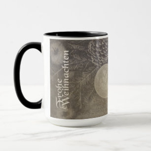 Caneca Vintage-Weihnachtsmočimit Keksen e Kaffee