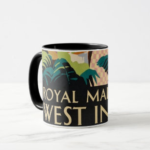 Caneca Vintage West Indies Mug