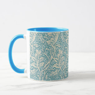 Caneca Vintage William Morris Arcadia Floral Sem Costura