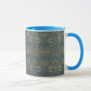 Caneca Vintage William Morris Peacock e Dragon