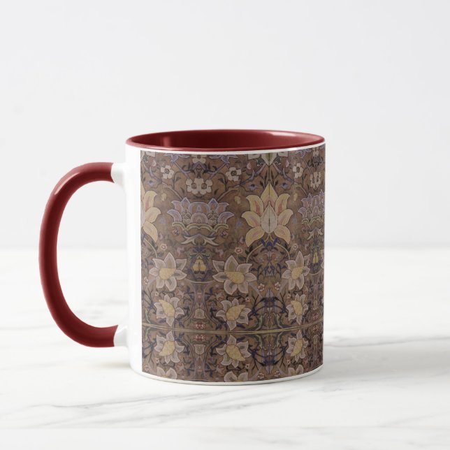 Caneca Vintage William Morris Redcar Mug (Esquerda)