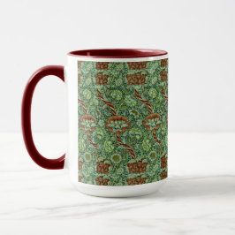 Caneca Vintage William Morris Wandle Pattern