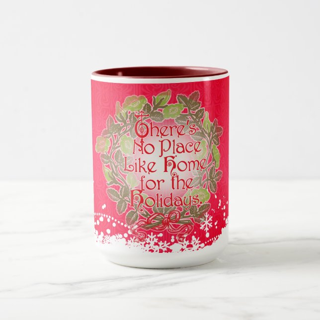 Caneca Vintage Wizard of Oz Christmas café mug (Centro)