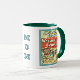 Caneca Vintage Yorkshire Railroad Tourist Guide Trabalho