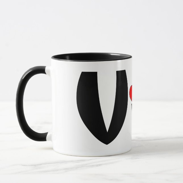 Caneca Viola Small Heart (Esquerda)