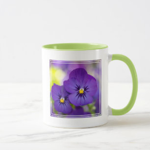 Caneca Violas Roxos