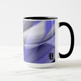 Caneca Violeta de tendências da Lavanda inicial do Combo