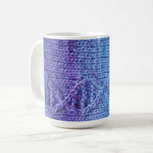 Caneca violeta quebrada cabo do ADN da malha de
