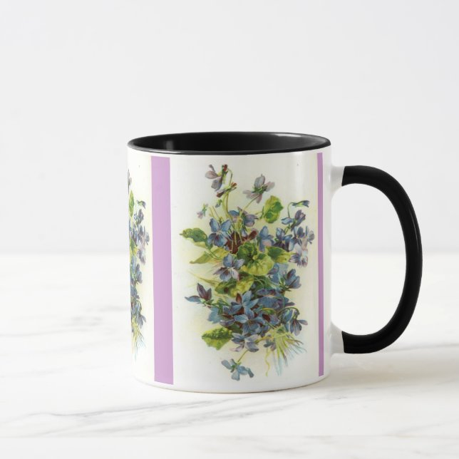Caneca violetas (Direita)