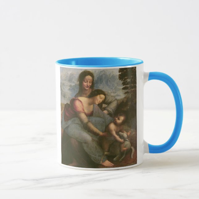 Caneca Virgin e criança com St Anne, c.1510 (Direita)