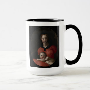 Caneca Virgin e criança, conhecidos como Madonna del